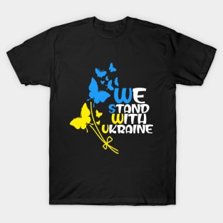 Ukraine trident Ukraine flag Ukrainian flag Ukraine T-Shirt